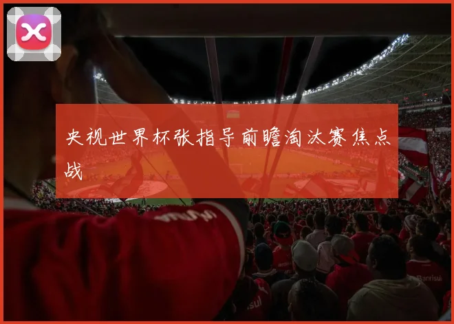 央视世界杯张指导前瞻淘汰赛焦点战