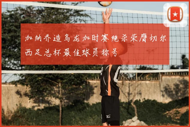 加纳乔造乌龙加时赛绝杀荣膺切尔西足总杯最佳球员称号